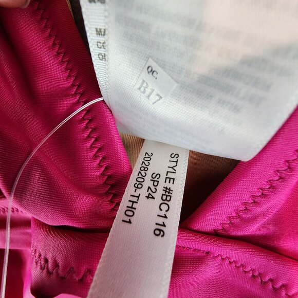 J. Crew NEW Women's Ruched V-neck Swimsuit One-Piece Vacation Boho Beach Swim 12 - Picture 8 of 11